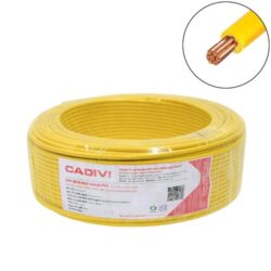Cáp điện 1 ruột đồng vỏ nhựa CV-1.5 (7/0.52) 0.6/1kV