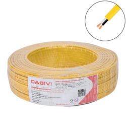 Dây điện đôi vỏ nhựa ruột đồng mềm VCmo 2x1 (32/0.2) 300/500