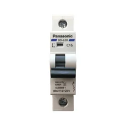 MCB 1P 16A 6kA 240VAC